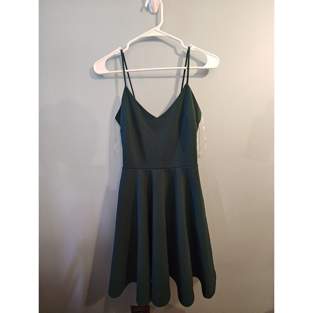 Teal Skater Dress Small Windsor
